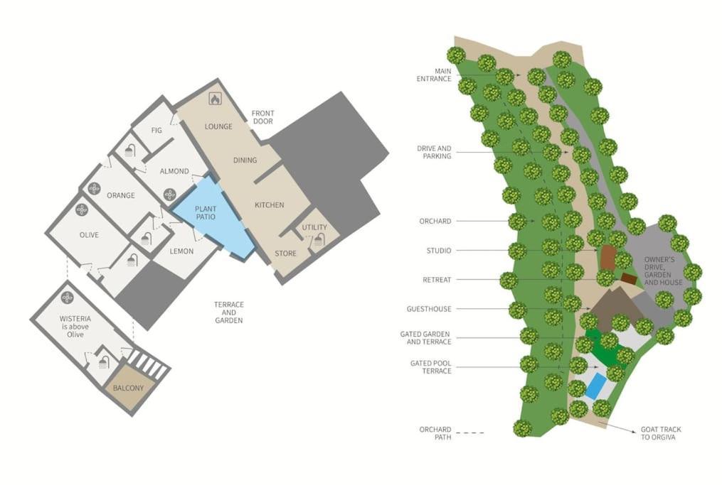 Almond Hill House Villa Orgiva Luaran gambar